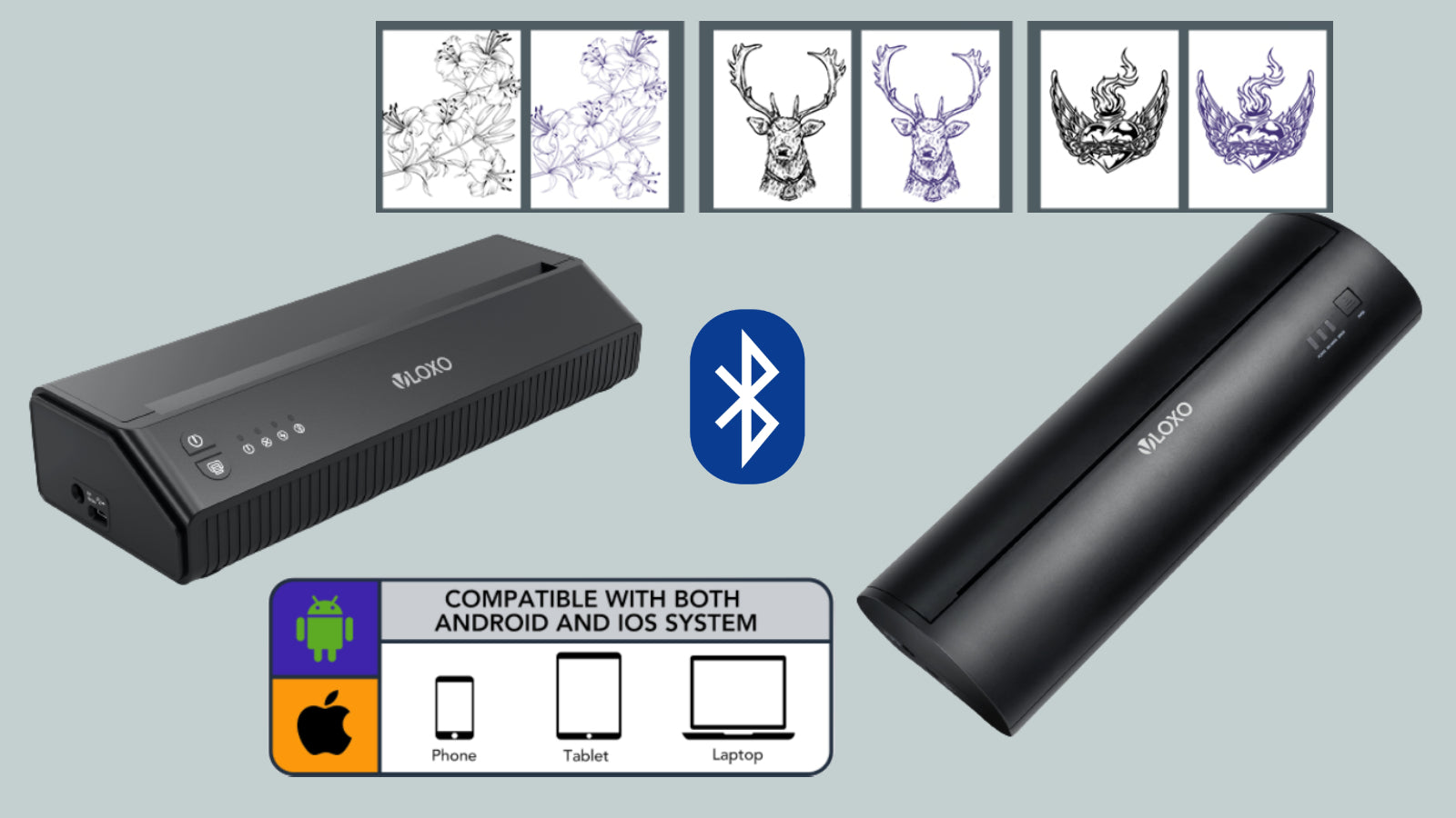 Bluetooth Tattoo Stencil Printer The Next Big Thing in Tattoo Industr