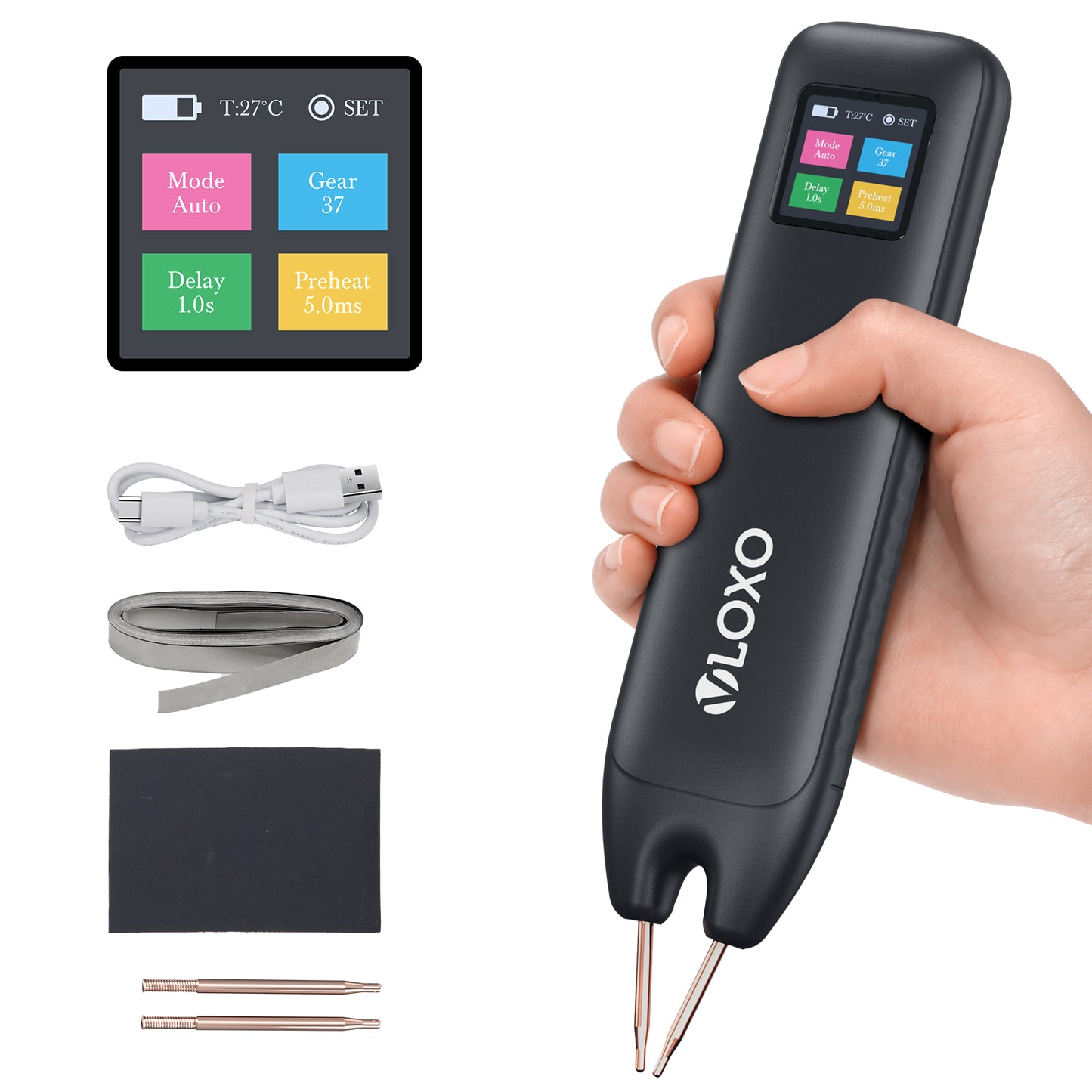 VLOXO Adjustable Battery Spot Welder