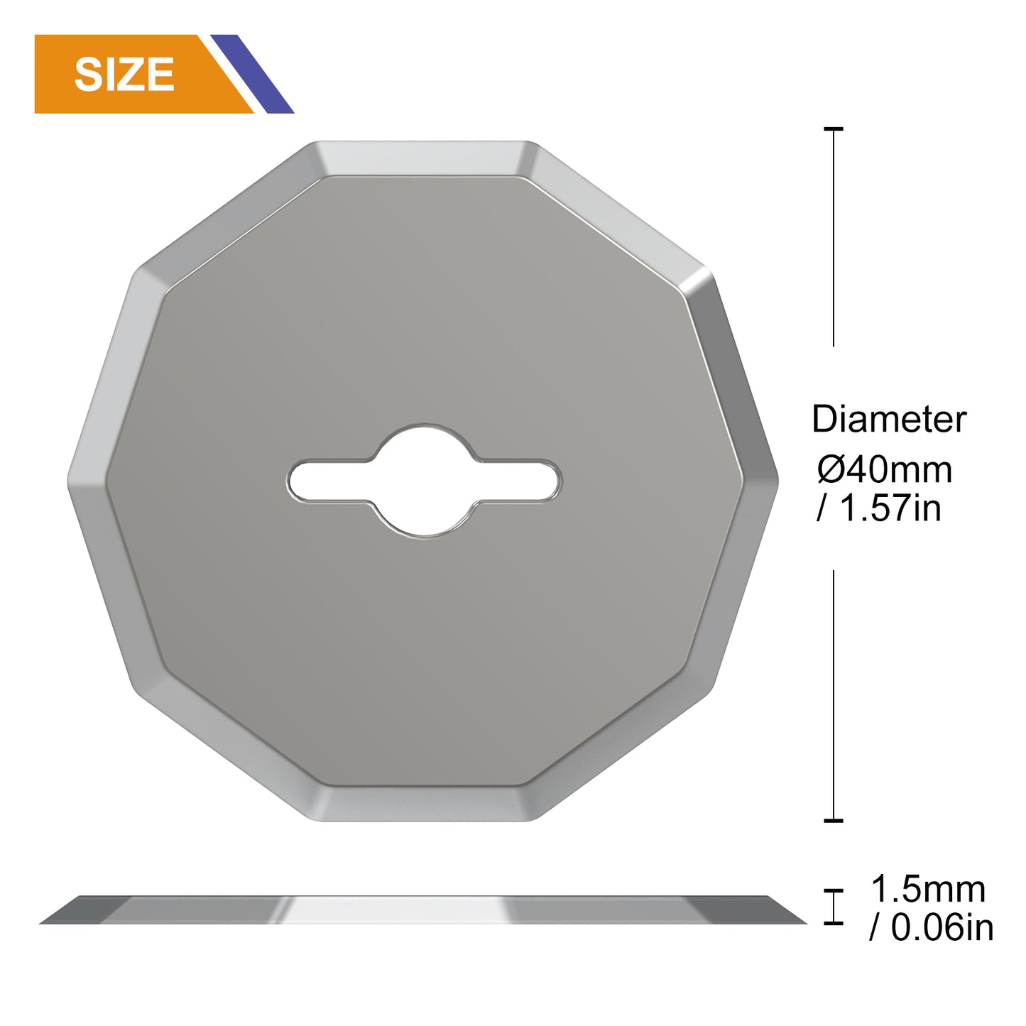 VLOXO Cordless Rotary Cutter Replacement Blades