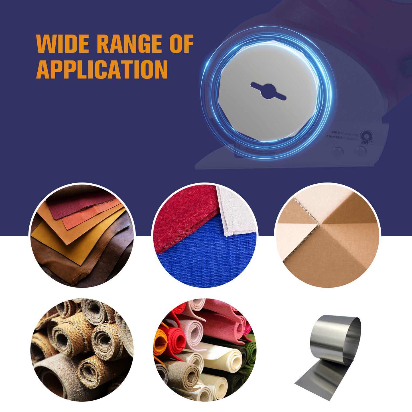 VLOXO Cordless Rotary Cutter Replacement Blades