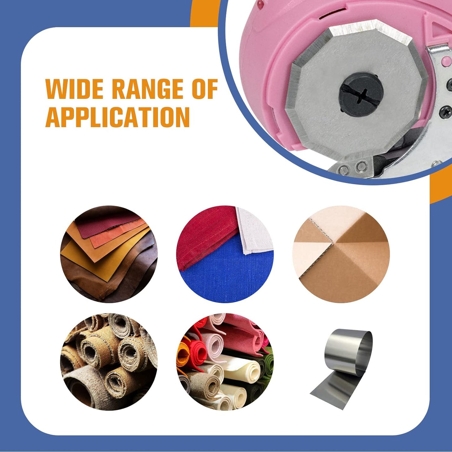 VLOXO 4.2V Electric Rotary Cutter