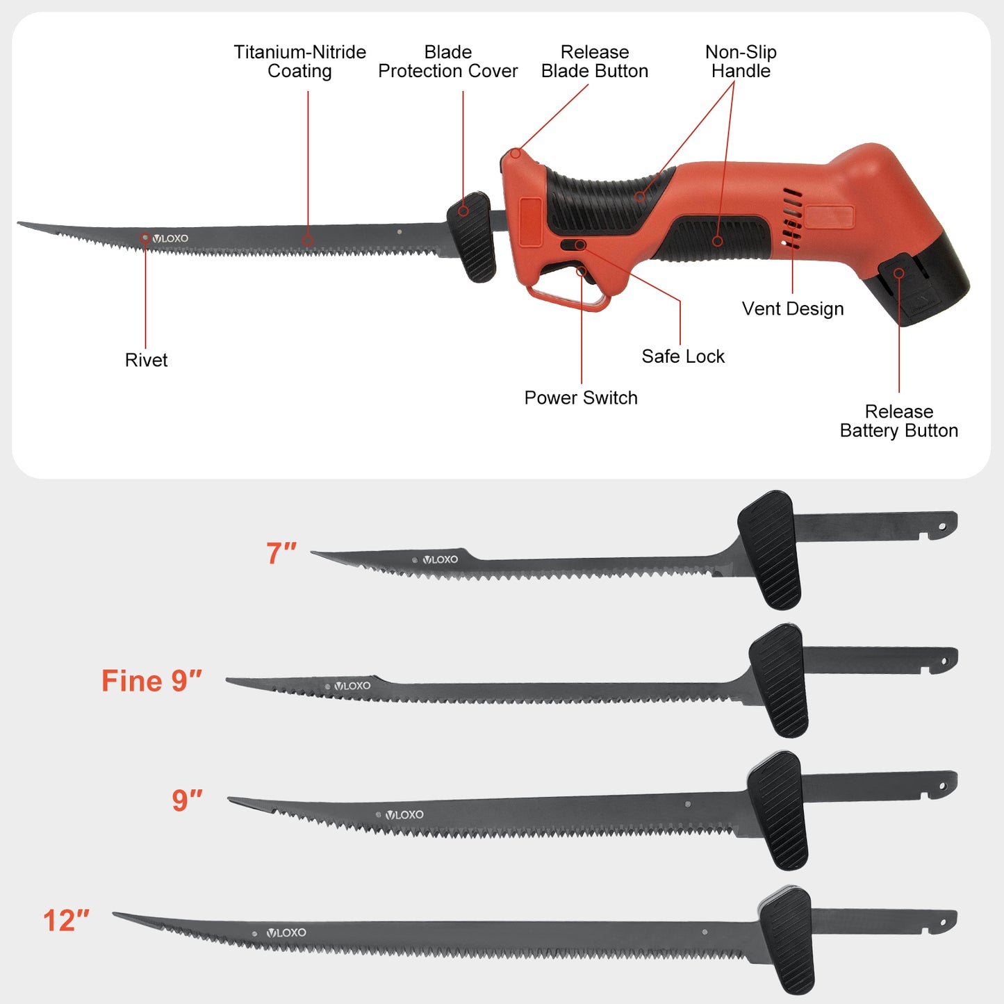 VLOXO Electric Fillet Knife