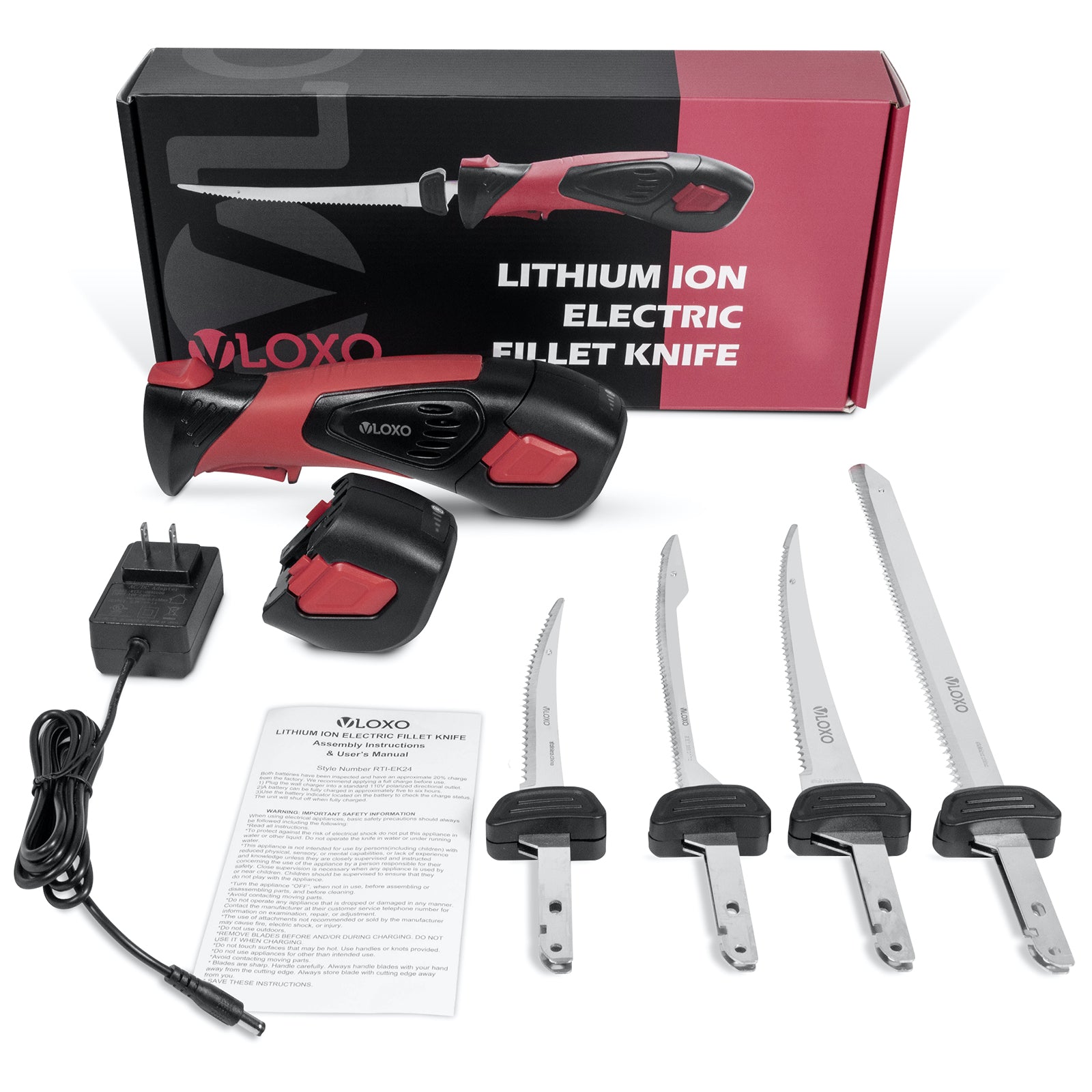 VLOXO Electric Fish Fillet Knife