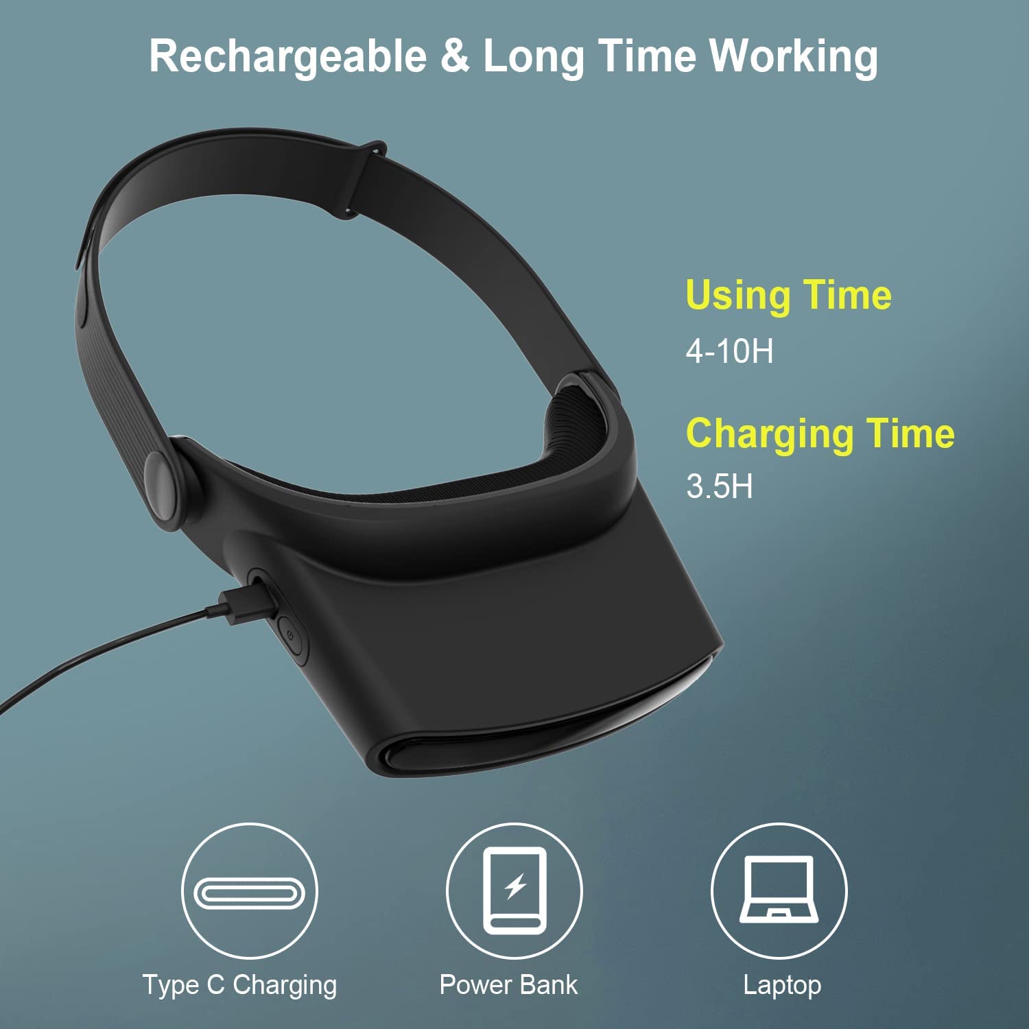 Vloxo usb charging fan