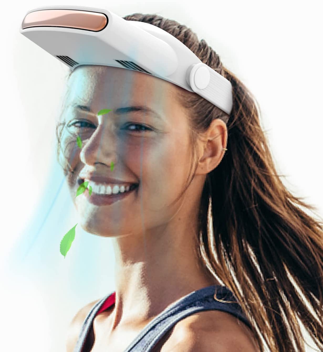 Vloxo wearable fan white