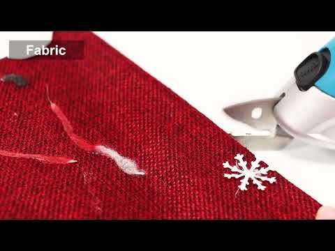 VLOXO Cordless Electric Scissors with 2 Blades