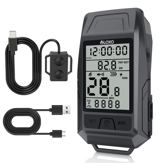 VLOXO 3-in-1 Wireless Bicycle Odometer