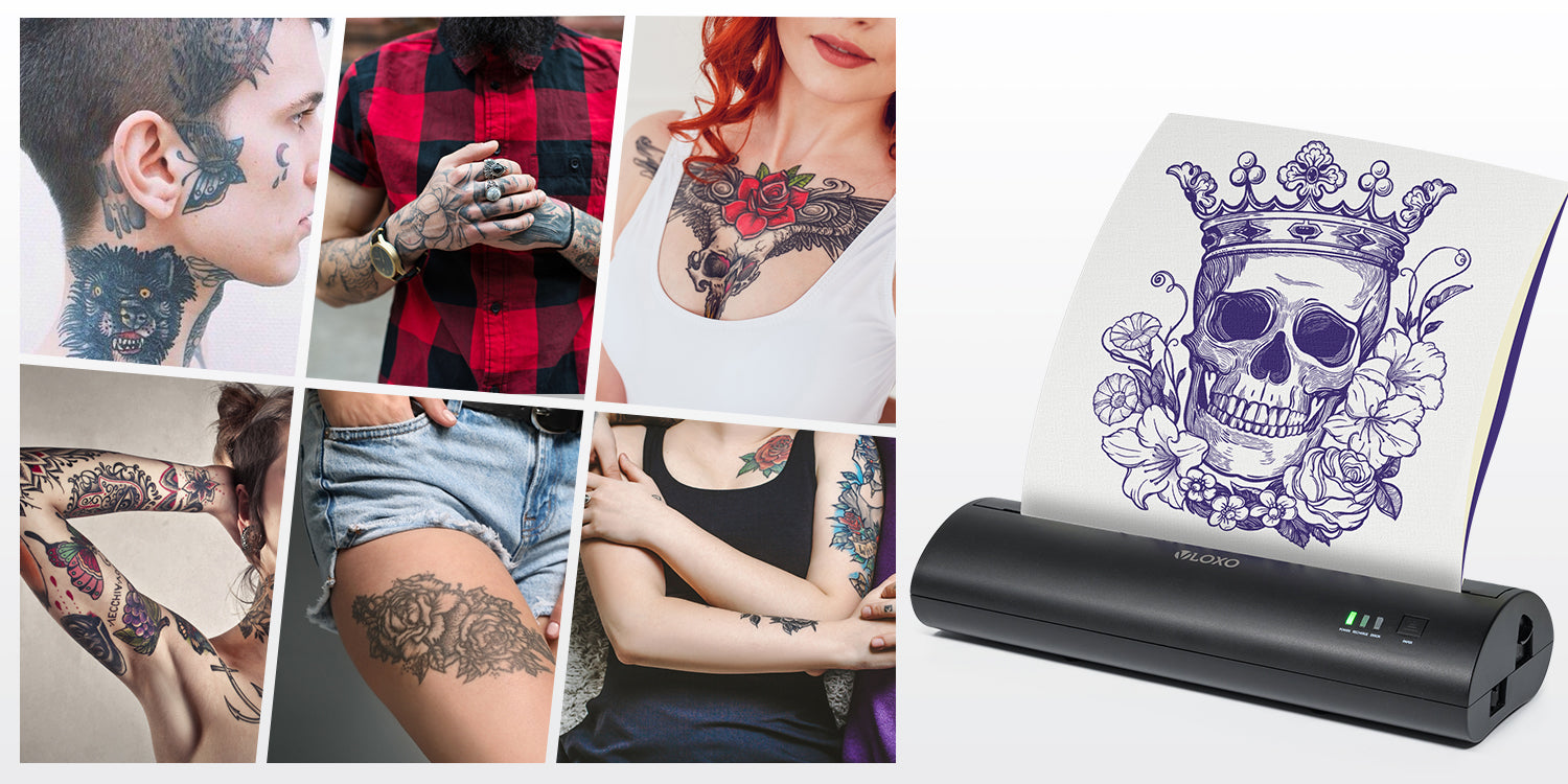 Bluetooth Tattoo Stencil Printer vs. Traditional Thermal Tattoo