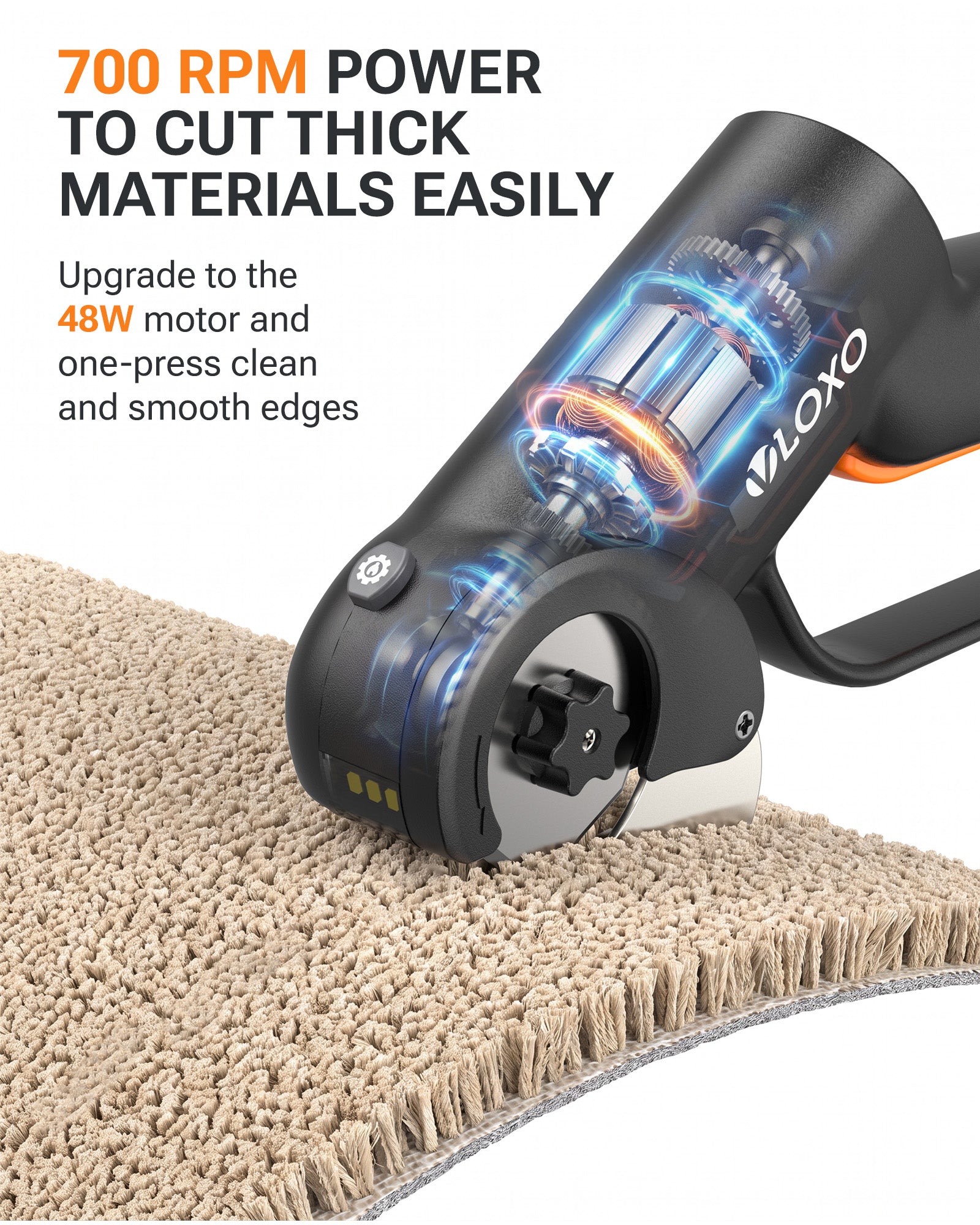 VLOXO 4V Cordless Electric Scissors