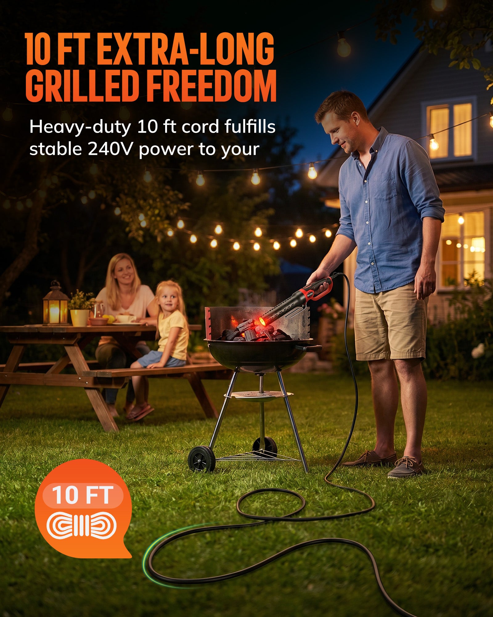 VLOXO Eletric Charcoal Starter