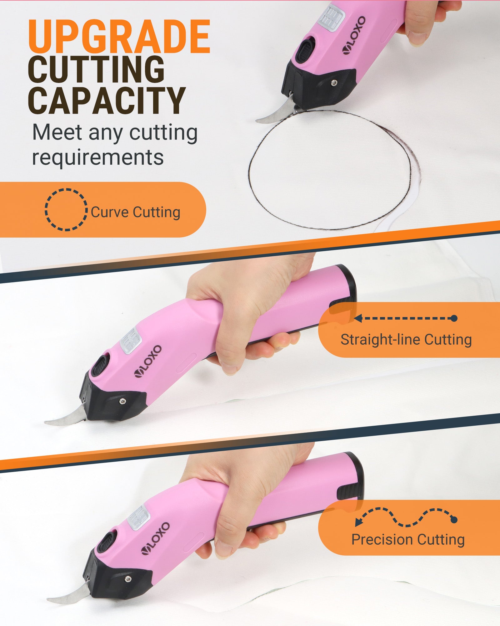 VLOXO Replacement Blades for Y4008 Electric Scissors