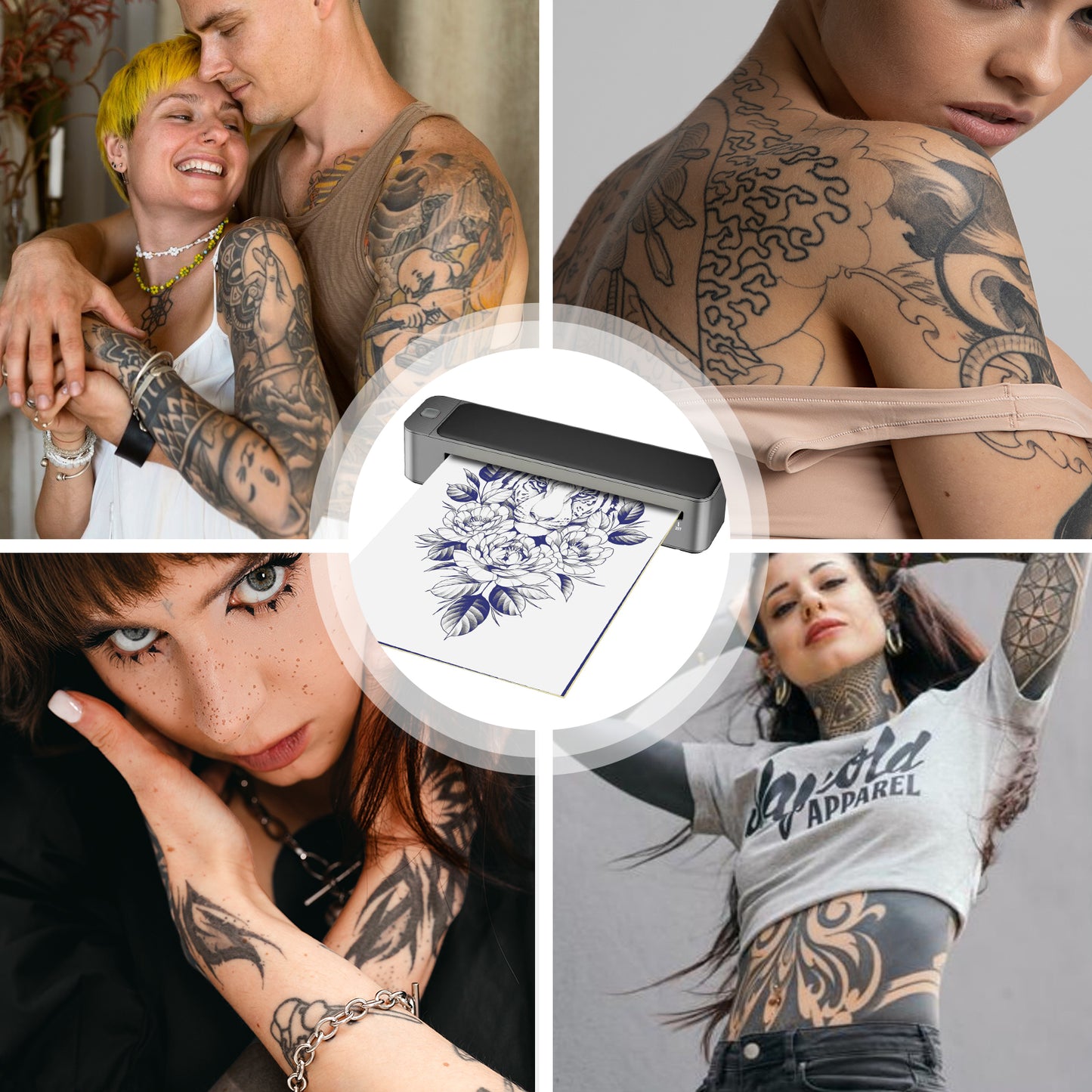 VLOXO A3 Bluetooth Tattoo Stencil Printer