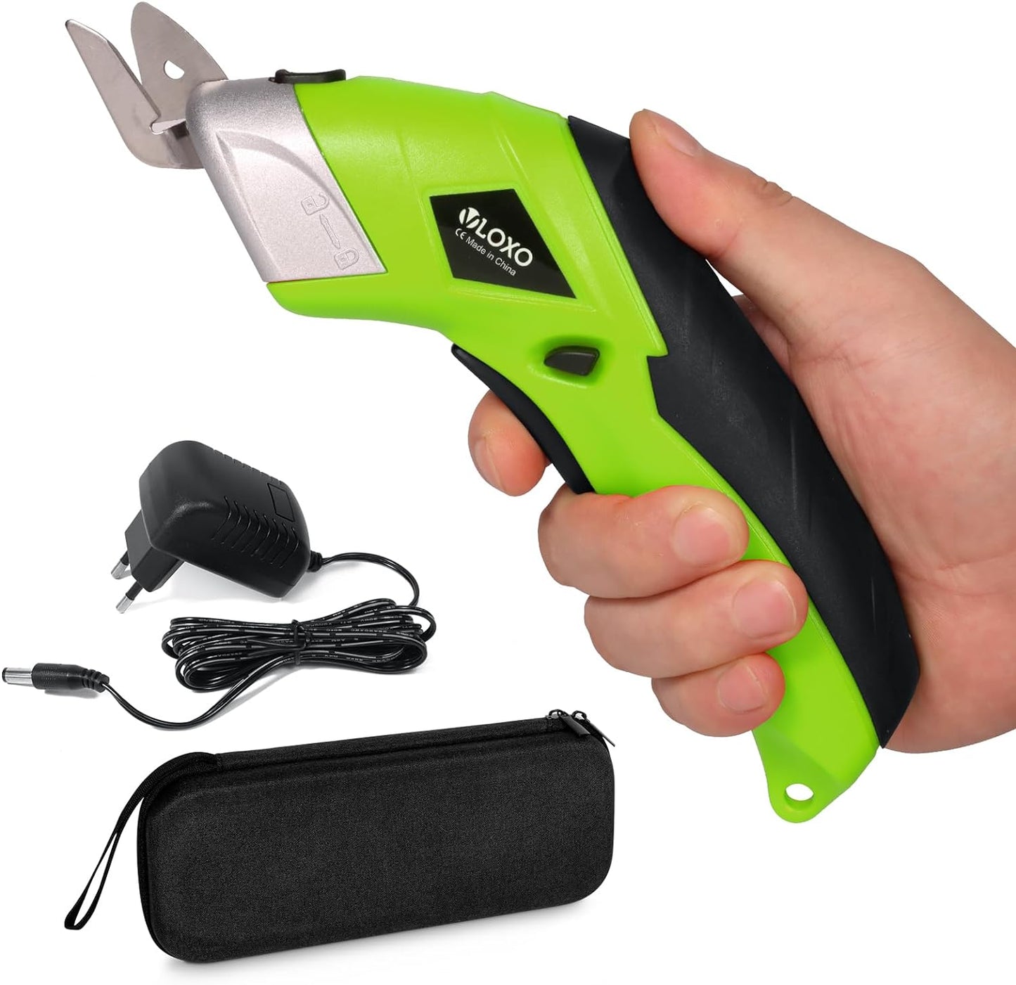 Rechargeable Shears Cutting Tool Electric Scissors PVC Leather