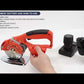 VLOXO 16.8V Cordless Electric Rotary Scissors Rechargeable Rotary Cutter for with 2 Battery for Cutting Fabric Carpet Leather Multi-Layer Cloth
