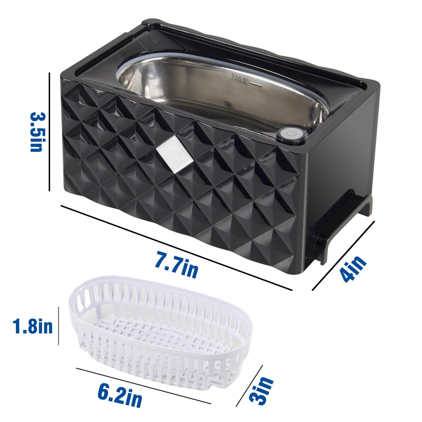 VLOXO D-3000 Ultrasonic Jewelry Cleaner