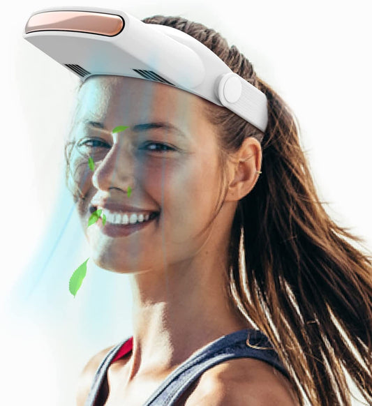 Vloxo wearable fan white