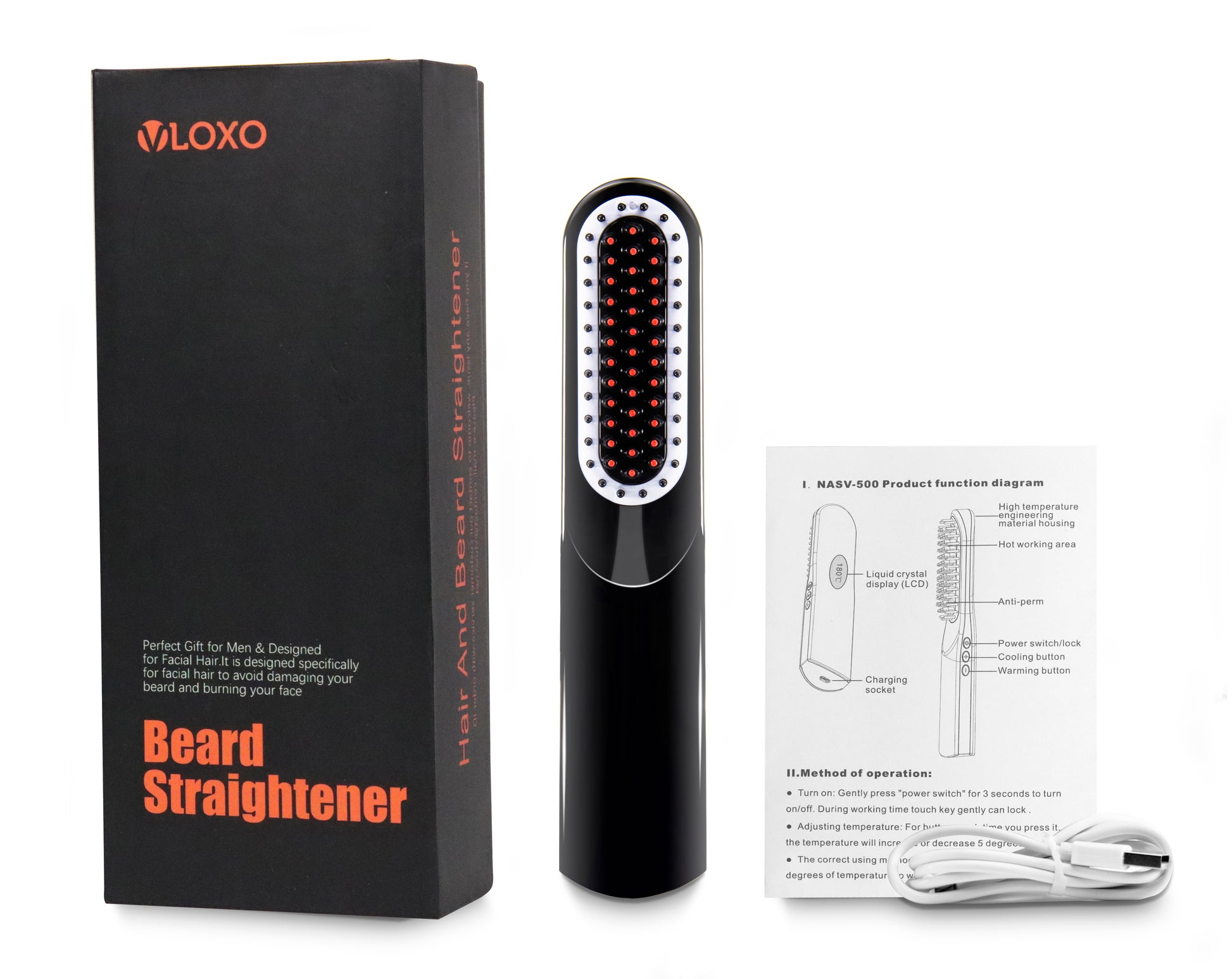 VLOXO Beard Straightener