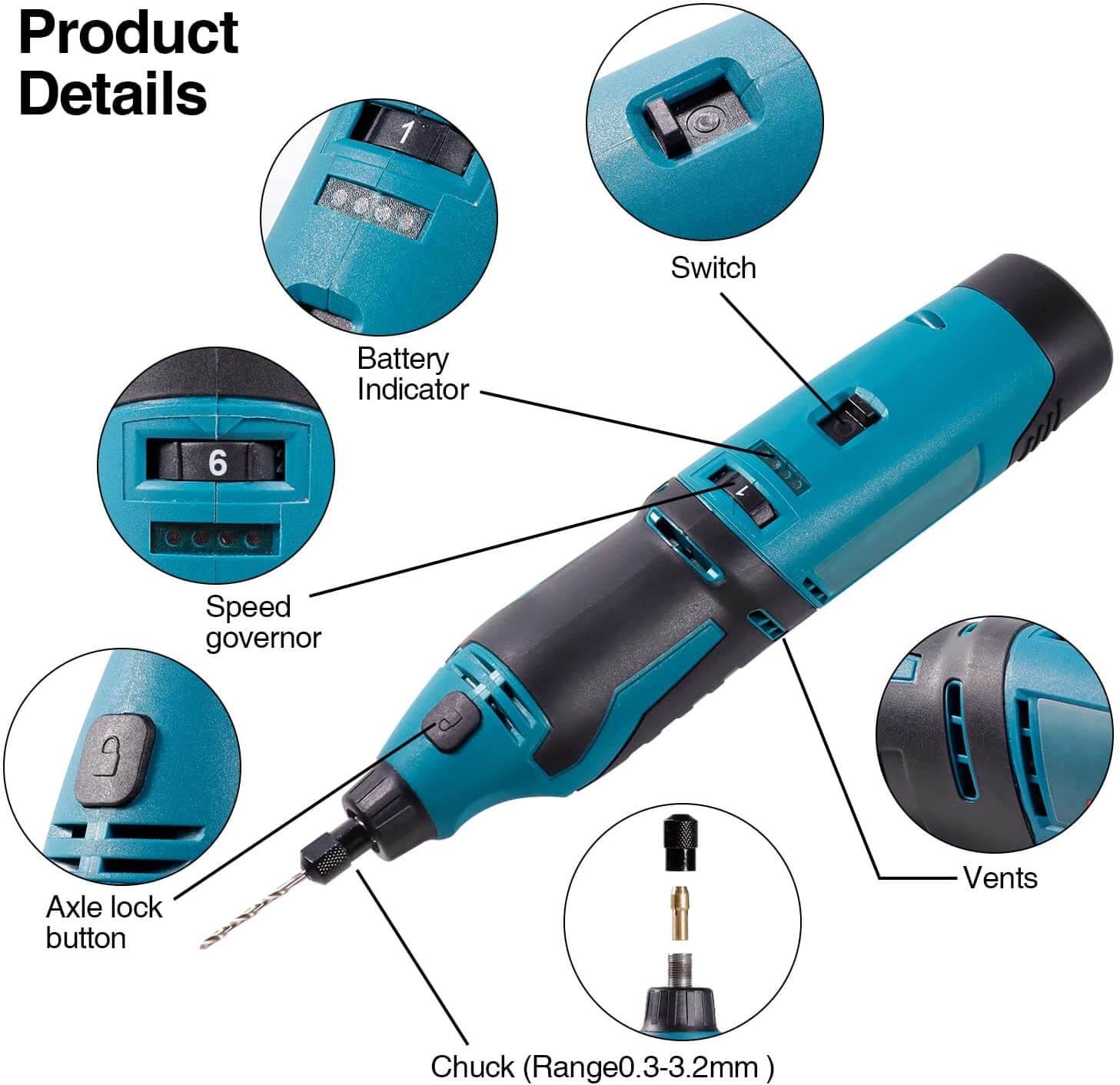 Makita best sale rotary tool