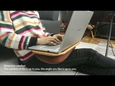 VLOXO Lap Desk with Cushion Portable Laptop Tray