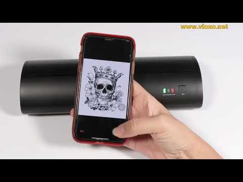 VLOXO Bluetooth Tattoo Stencil Printer 2023 Version Compatible with IO